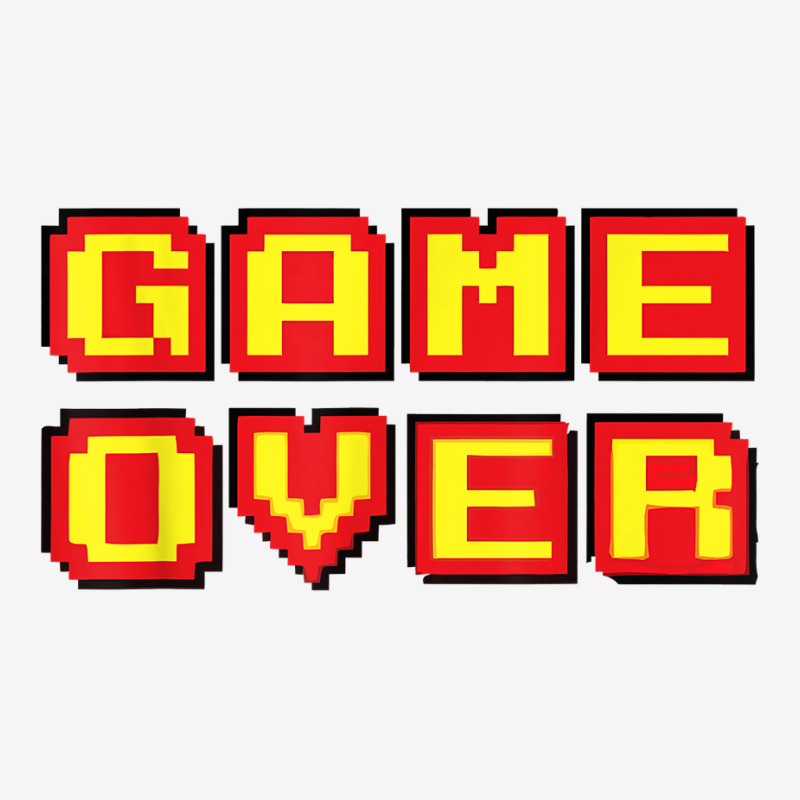 Game Over Vintage Retro Video Games Gaming Gift Arcade T Shirt Adjustable Cap by gehriglyssy | Artistshot