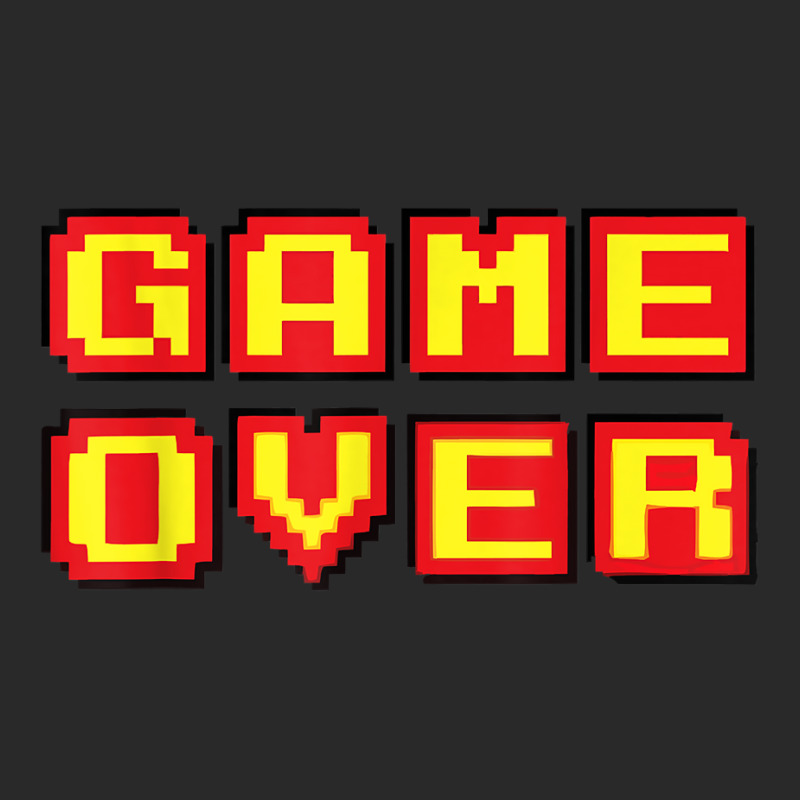 Game Over Vintage Retro Video Games Gaming Gift Arcade T Shirt Printed hat by gehriglyssy | Artistshot