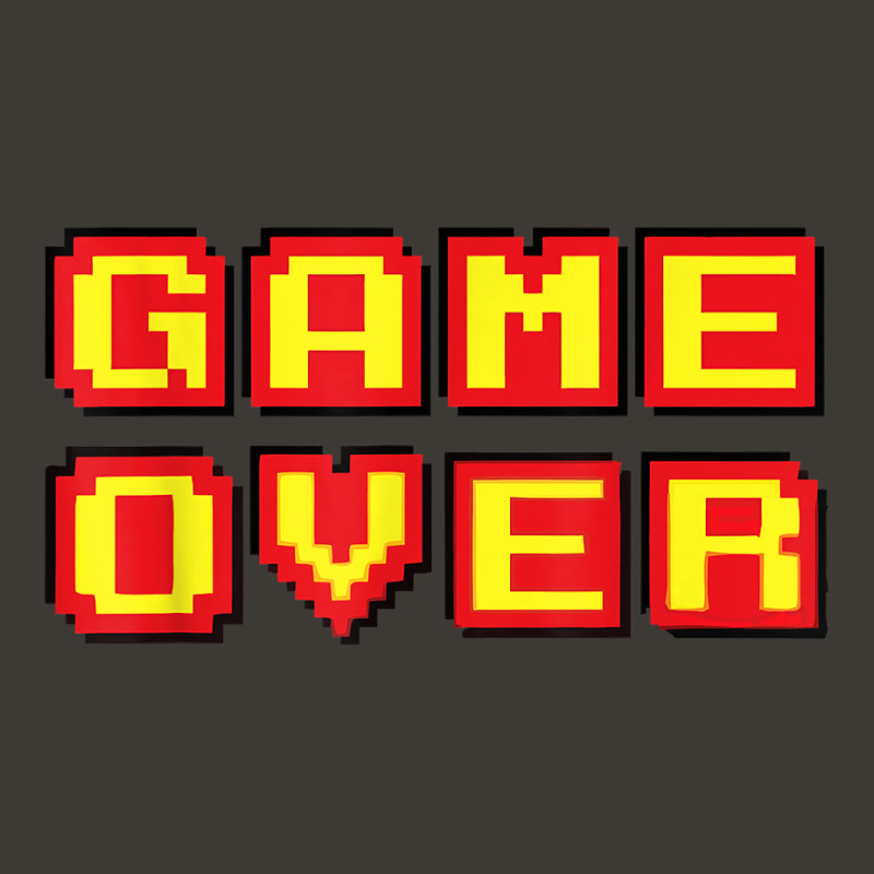 Game Over Vintage Retro Video Games Gaming Gift Arcade T Shirt Bucket Hat by gehriglyssy | Artistshot