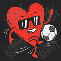 Heart Playing Soccer Valentines Day Football Girls Boys Unisex Hoodie | Artistshot