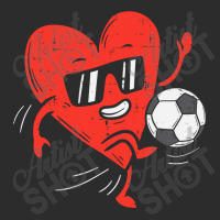 Heart Playing Soccer Valentines Day Football Girls Boys Exclusive T-shirt | Artistshot