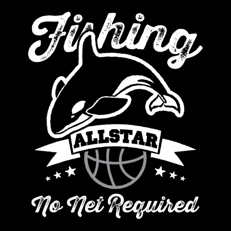 Orca Fishing Allstar No Net Required Funny Basketball Humor Long Sleev Youth Jogger | Artistshot