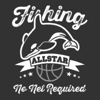 Orca Fishing Allstar No Net Required Funny Basketball Humor Long Sleev Baby Bodysuit | Artistshot