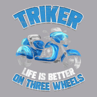 Triker Motorcycle Trike Motortrike Three Wheeler Biker Gift T Shirt Youth 3/4 Sleeve | Artistshot