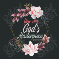 You Are God's Masterpiece Ephesians 210 Prayer Bible Verse Art Women's Triblend Scoop T-shirt | Artistshot