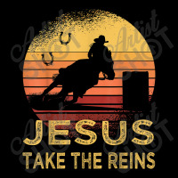 Vintage Retro Horse Barrel Racing Jesus Take The Reins Rodeo Lightweight Hoodie | Artistshot