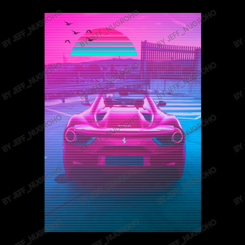 Car Retro Synthwave Sun Zipper Hoodie by Jeff_Nugroho | Artistshot