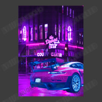 Car Retro Neon Synthwave Men's Polo Shirt | Artistshot