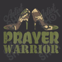 Womens Camo Heels Prayer Warrior Faith God Jesus Christian Women Vintage Hoodie | Artistshot