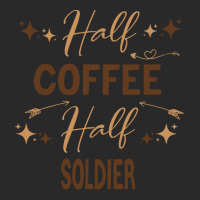 Gift For Soldier Love Coffee T  Shirt Half Coffee Half Soldier, Soldie Toddler T-shirt | Artistshot