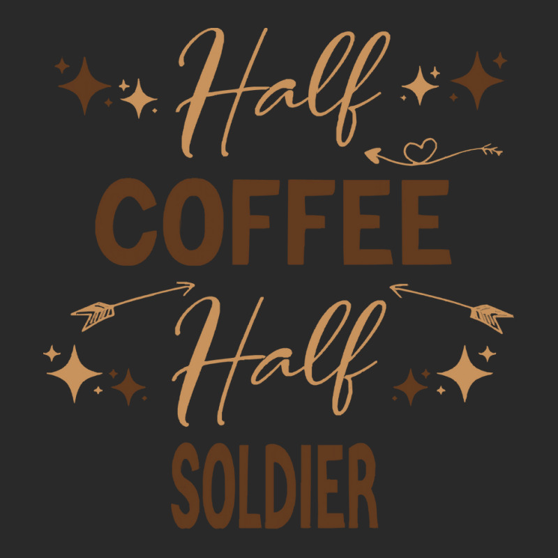 Gift For Soldier Love Coffee T  Shirt Half Coffee Half Soldier, Soldie Toddler T-shirt | Artistshot