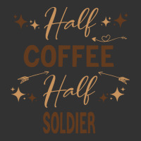 Gift For Soldier Love Coffee T  Shirt Half Coffee Half Soldier, Soldie Baby Bodysuit | Artistshot