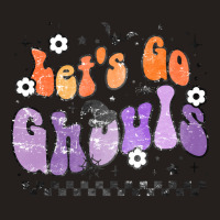 Halloween T  Shirt Cute Retro Halloween Let's Go Ghouls T  Shirt Tank Top | Artistshot