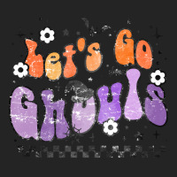 Halloween T  Shirt Cute Retro Halloween Let's Go Ghouls T  Shirt 3/4 Sleeve Shirt | Artistshot