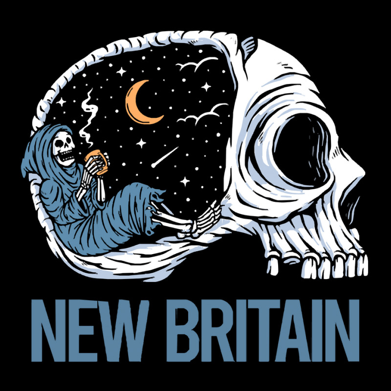 New Britain T  Shirt Chilling Skeleton New Britain T  Shirt Toddler Sweatshirt | Artistshot