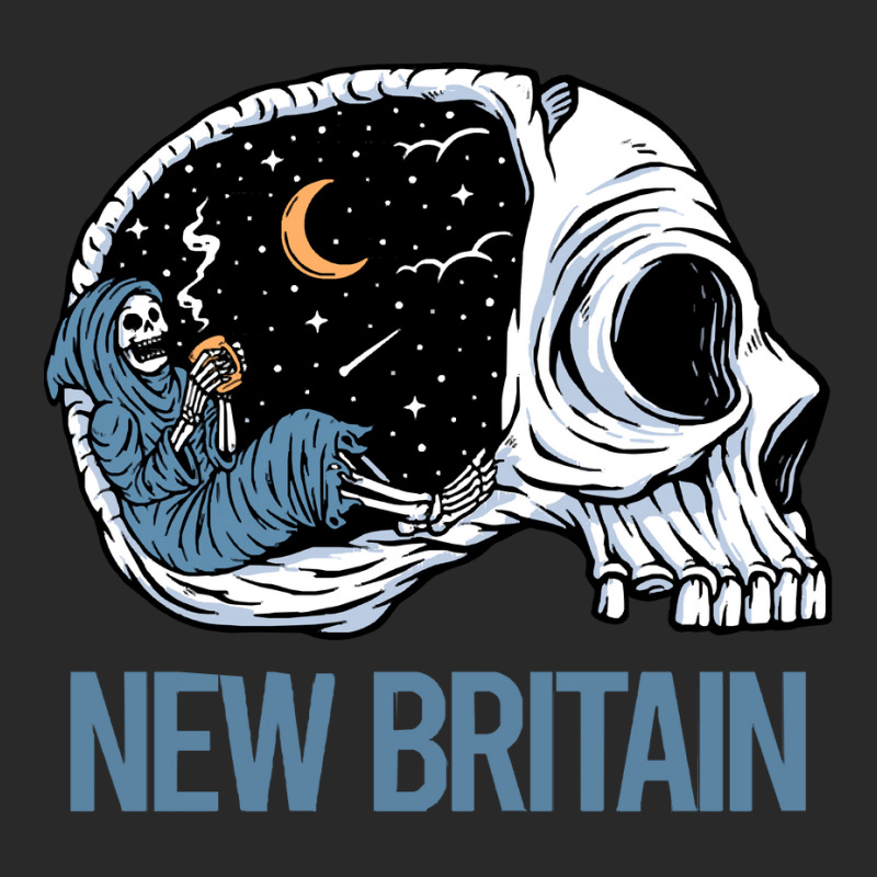 New Britain T  Shirt Chilling Skeleton New Britain T  Shirt Toddler T-shirt | Artistshot