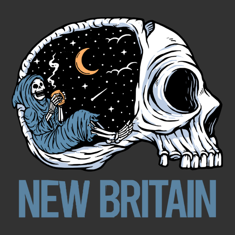 New Britain T  Shirt Chilling Skeleton New Britain T  Shirt Baby Bodysuit | Artistshot