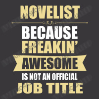 Novelist Because Freakin' Awesome Isn't A Job Title Ladies Curvy T-shirt | Artistshot