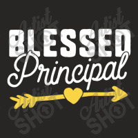 Blessed Principal Ladies Fitted T-shirt | Artistshot