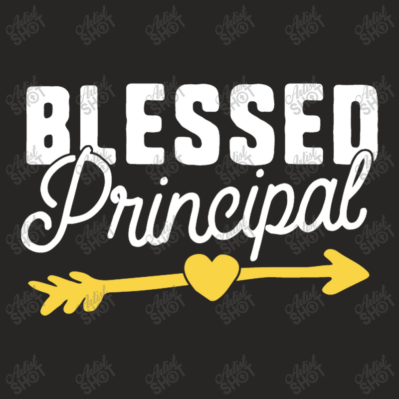 Blessed Principal Ladies Fitted T-Shirt by milasindi | Artistshot