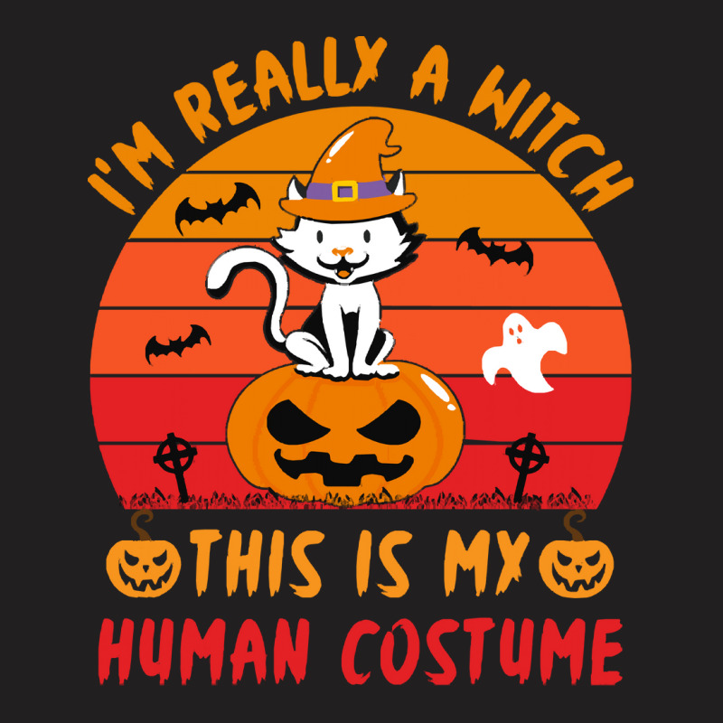 Halloween T  Shirt Funny Halloween This Is My Human Costume T  Shirt T-shirt | Artistshot