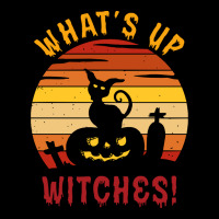 Halloween T  Shirt Funny Halloween What's Up Witches Cat T  Shirt Pocket T-shirt | Artistshot