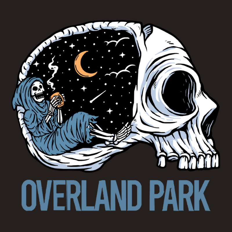 Overland Park T  Shirt Chilling Skeleton Overland Park T  Shirt Tank Top by cauliflowermortgage | Artistshot