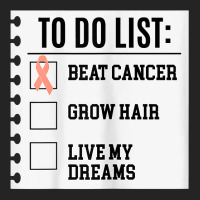 Womens To Do List Life Beyond Endometrial Cancer Awareness Peach T Shi 3/4 Sleeve Shirt | Artistshot