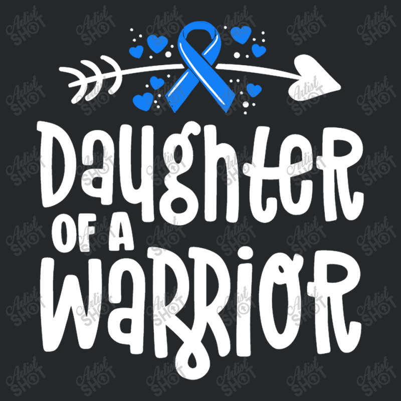 Daughter Of A Warrior Crewneck Sweatshirt | Artistshot