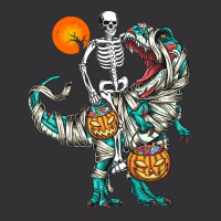 Halloween T  Shirt Halloween Skeleton Riding Mummy Dinosaur T Rex Pump Vintage Hoodie | Artistshot