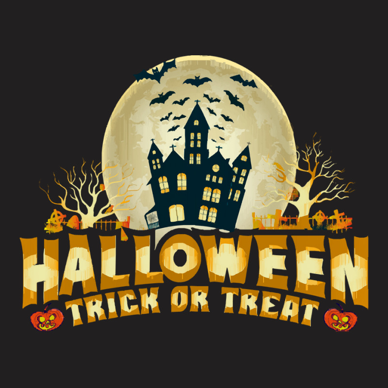 Halloween T  Shirt Halloween Trick Or Treat Scary Spooky Costume T  Sh T-shirt | Artistshot