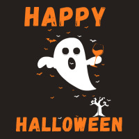 Halloween T  Shirt Happy Halloween Ghost Costumes Women Kids Men T  Sh Tank Top | Artistshot