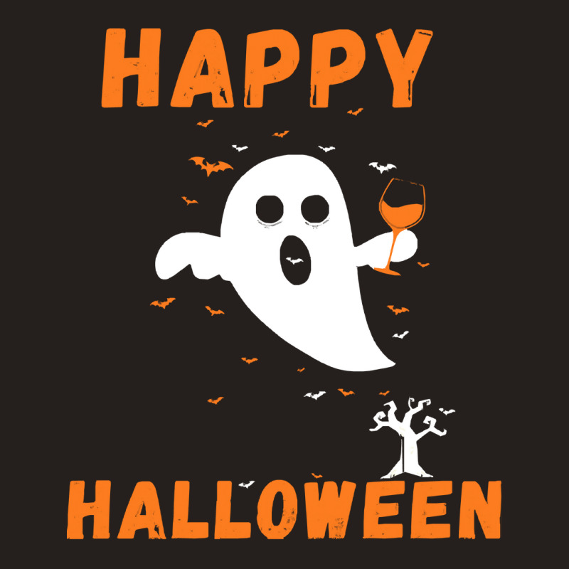 Halloween T  Shirt Happy Halloween Ghost Costumes Women Kids Men T  Sh Tank Top | Artistshot