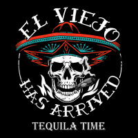 El Viejo Has Arrived Tequila Time Vintage T Shirt Men's 3/4 Sleeve Pajama Set | Artistshot