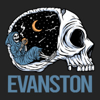 Evanston T  Shirt Chilling Skeleton Evanston T  Shirt 3/4 Sleeve Shirt | Artistshot