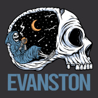 Evanston T  Shirt Chilling Skeleton Evanston T  Shirt Vintage Short | Artistshot