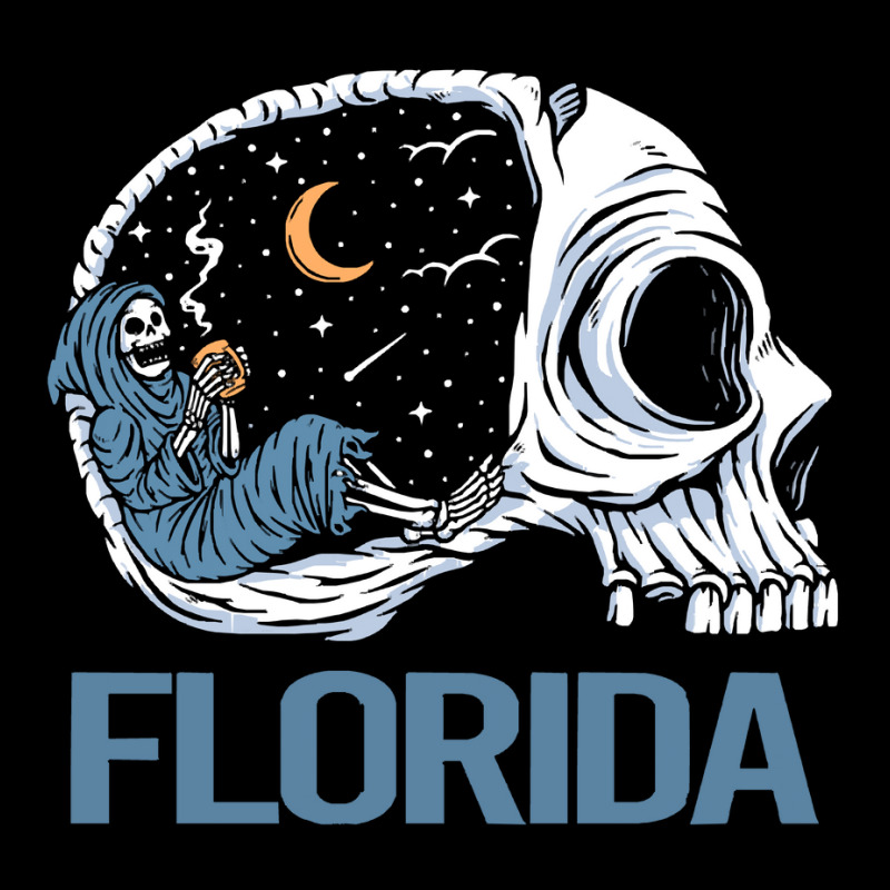 Florida T  Shirt Chilling Skeleton Florida T  Shirt V-neck Tee | Artistshot