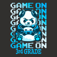 Game On 3rd Grade Back To School Panda T  Shirt Game On 3rd Grade Back Champion Hoodie | Artistshot