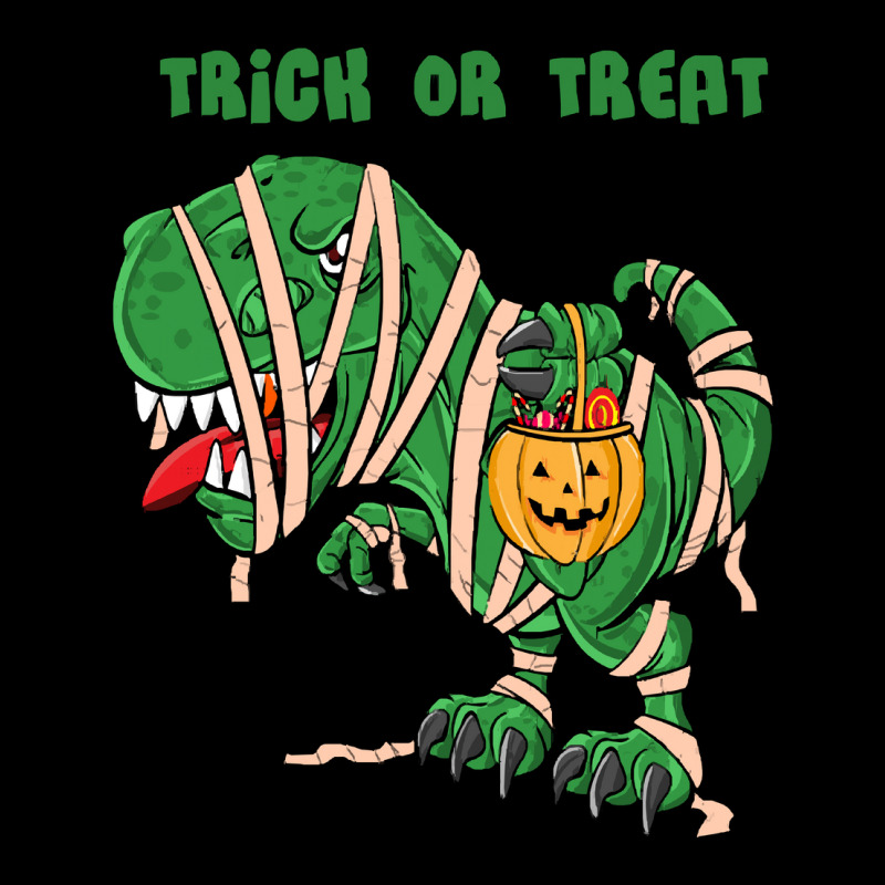 Halloween T  Shirthalloween Dinosaur T Rex Mummy Pumpkin T R I C K O R Pocket T-shirt | Artistshot