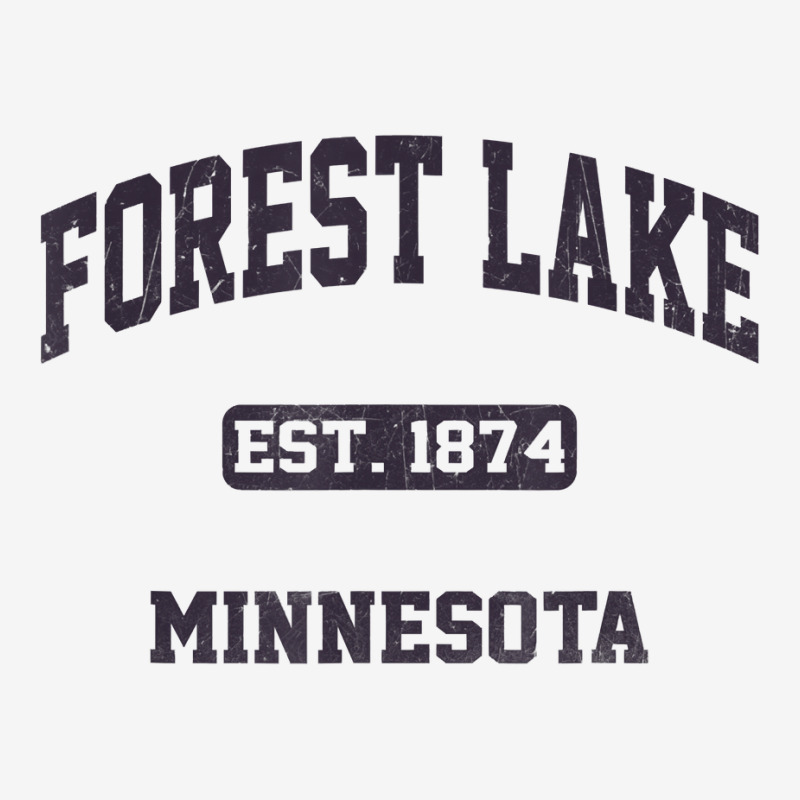 Forest Lake Minnesota Mn Vintage State Athletic Style T Shirt Toddler Hoodie by bendlelobeltzoer | Artistshot