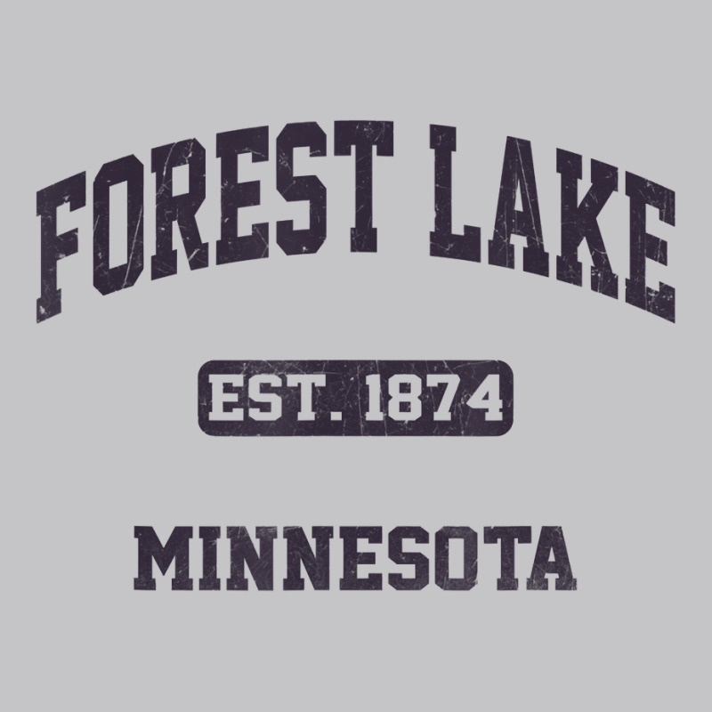 Forest Lake Minnesota Mn Vintage State Athletic Style T Shirt Baby Bodysuit by bendlelobeltzoer | Artistshot