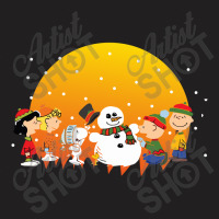 Snowman With Friends T-shirt | Artistshot