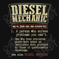 Funny Diesel Mechanic Meaning T Shirts Vintage Design Rear Car Mat | Artistshot