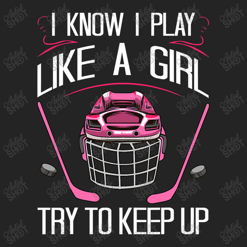 Funny Girls Hockey Designs For Women Field Hockey Novelty 3/4 Sleeve Shirt | Artistshot