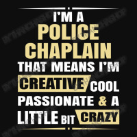 Police Chaplain, Creative, Cool And Crazy Crop Top | Artistshot