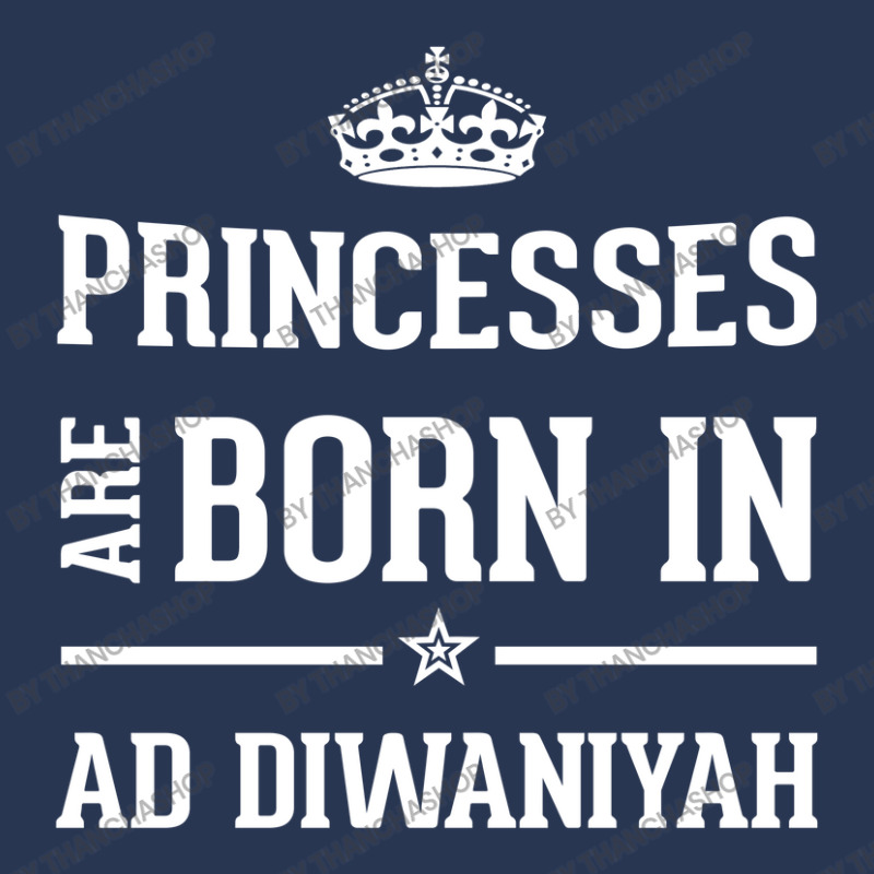 Princesses Are Born In Ad Diwaniyah Cool Gift Ladies Denim Jacket | Artistshot