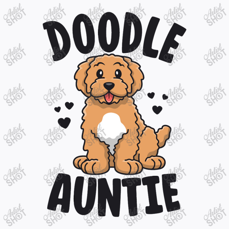 Doodle Auntie Goldendoodle Shirts Women Kawaii Dog Aunt T-shirt | Artistshot