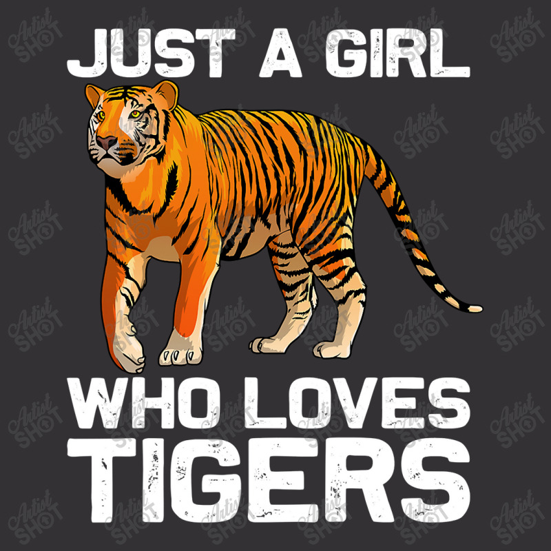 Funny Tiger Girl Design Kids Women Mom Tiger Love Wildlife Vintage Short | Artistshot