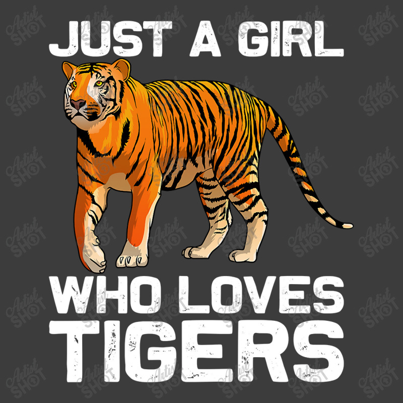 Funny Tiger Girl Design Kids Women Mom Tiger Love Wildlife Men's Polo Shirt | Artistshot