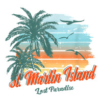 St. Martin Island Beach Shirt Lost Paradise V-neck Tee | Artistshot